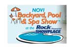 Novi Backyard Pool & Spa Show 2011. Логотип выставки