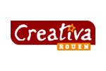 Creativa Rouen 2019. Логотип выставки