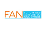FAN - FORUM DES ACTEURS DU NUMERIQUE 2010. Логотип выставки